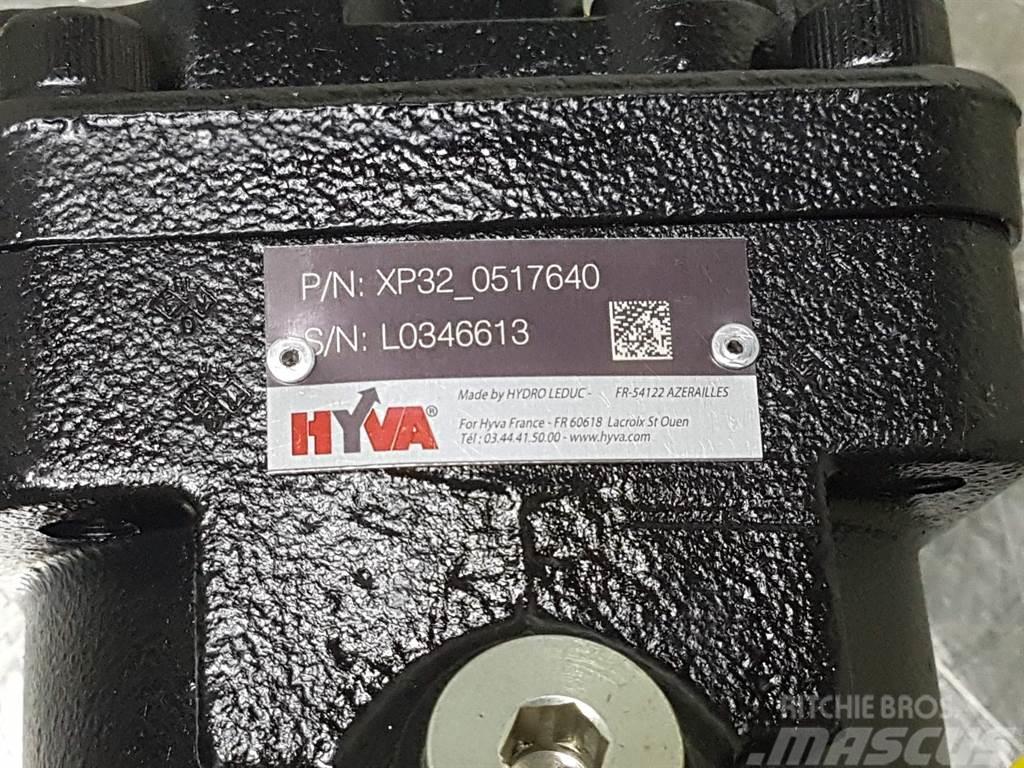 Hyva XP32_0517640-Hydraulic motor/Hydraulikmotor Hidraulika