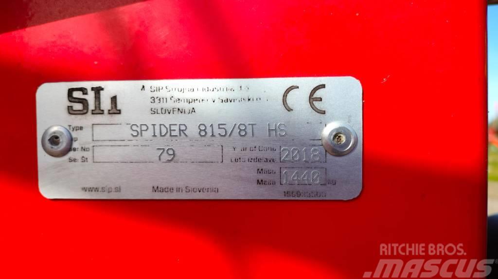 SIP SPIDER 815|8 T Okretači i sakupljači sijena