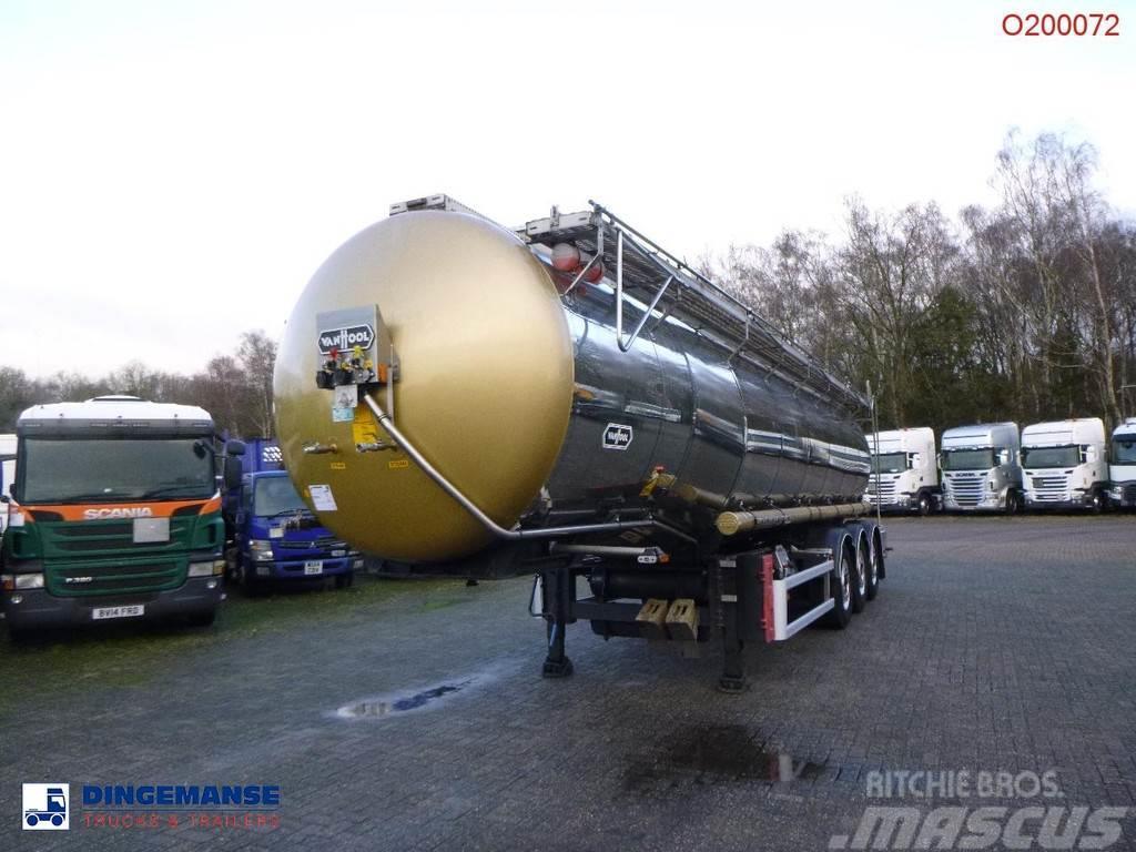 Van Hool Chemical tank inox L4BH 30 m3 / 1 comp / ADR 29/08 Tanker poluprikolice