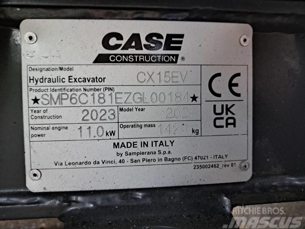 CASE CX15EV Mini bageri <7t