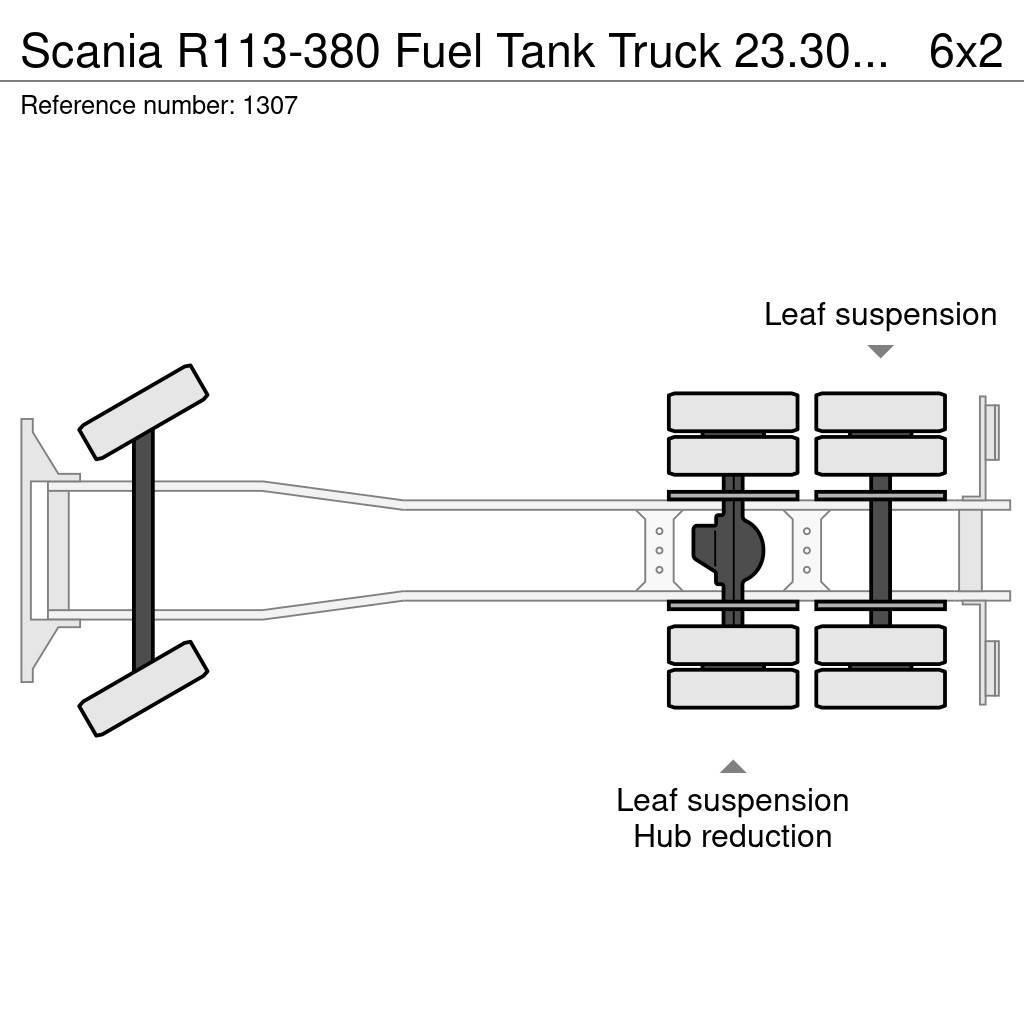 Scania R113-380 Fuel Tank Truck 23.300 Liters 10 Tyre Man Kamioni cisterne