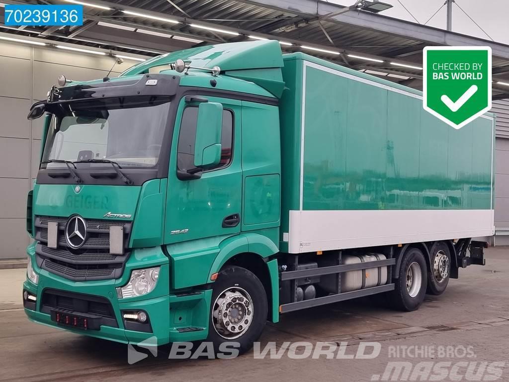 Mercedes-Benz Actros 2542 6X2 Retarder ACC Ladebordwand Liftachs Sanduk kamioni