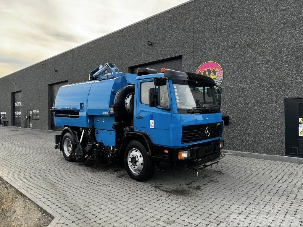 Mercedes-Benz 1317 johnston veegwagen 41 000km Kamioni za čišćenje ulica