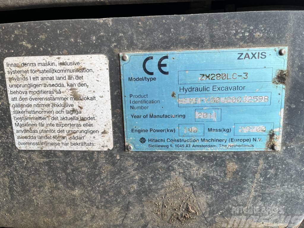 Hitachi ZX 280 LC-3/ Härnösand Bageri gusjeničari