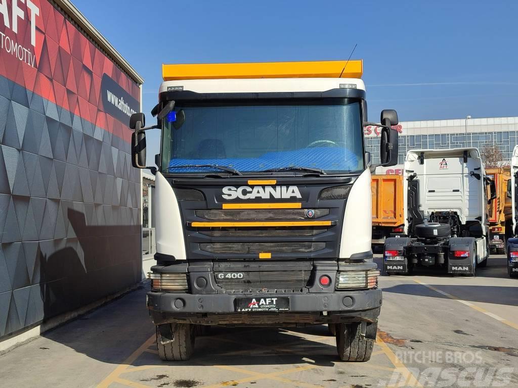 Scania 2015 G 400 E5 AC HARDOX TIPPER Kiper kamioni