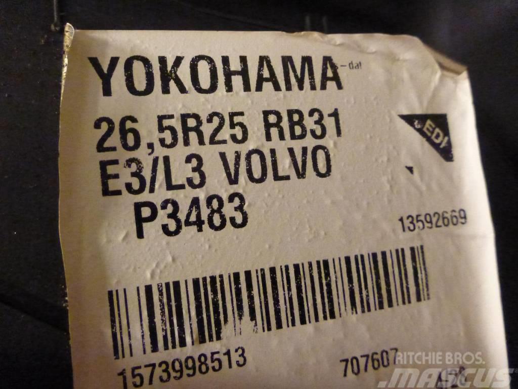 Yokohama Däck 26,5 R25 RB31 Gume, kotači i naplatci