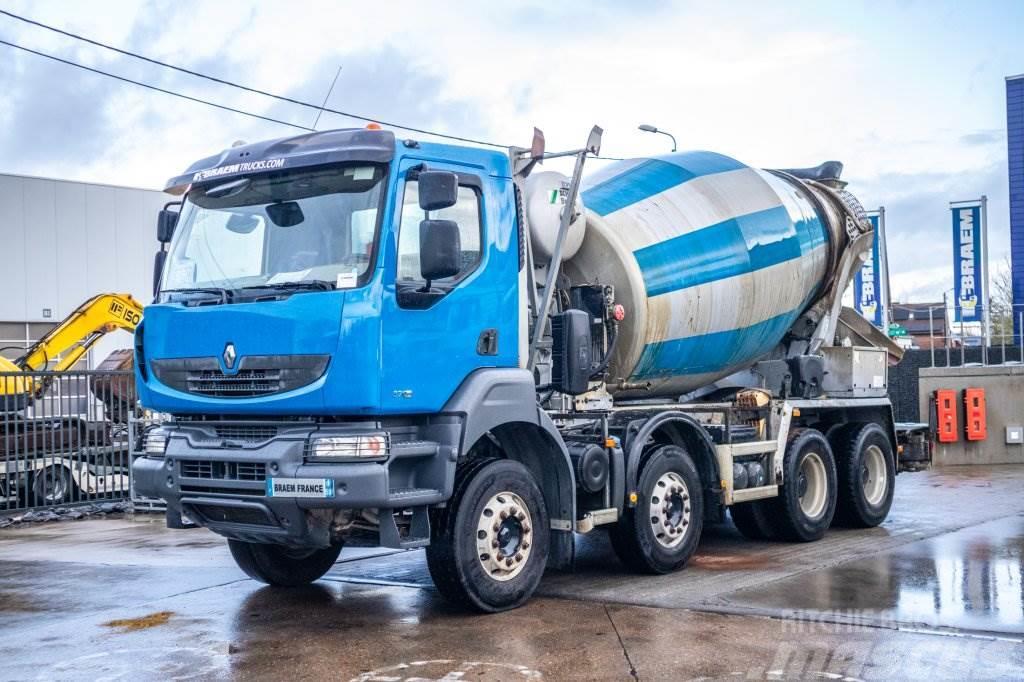 Renault KERAX 410+STETTER Kamioni mikseri za beton