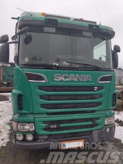Scania 560 +Laurell Kamioni za piljevinu