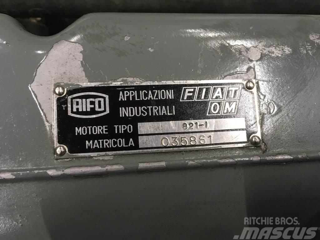 Fiat 821-I GENERATOR 110KVA USED Dizel agregati