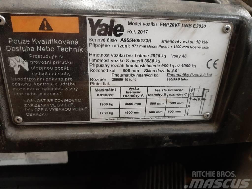 Yale ERP20VFLWB Električni viličari