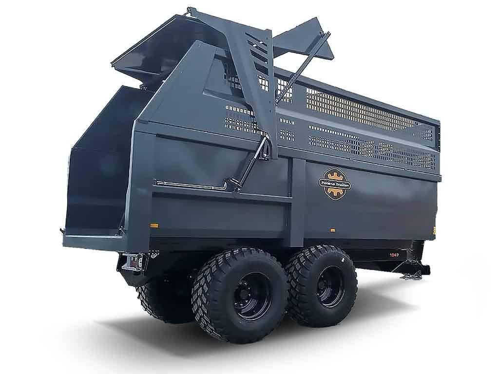 Palmse Trailer Ensilagevagn Mega volym 19 ton 47 kubik NY Kiperi prikolice