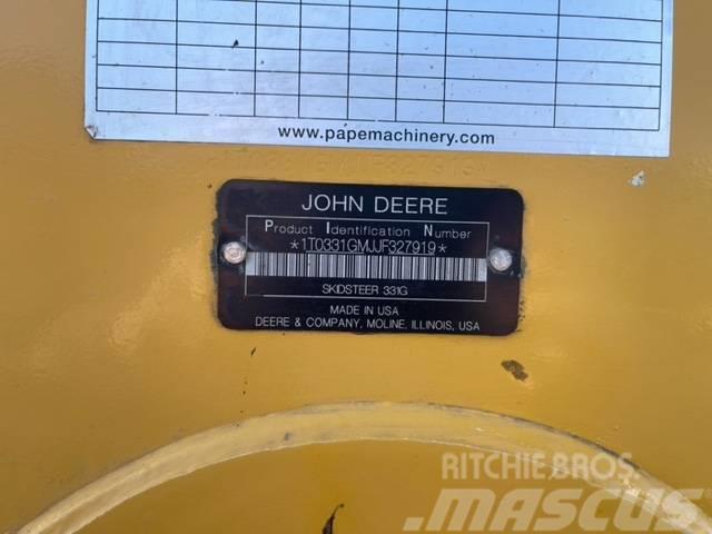 John Deere 331 G Skid steer mini utovarivači