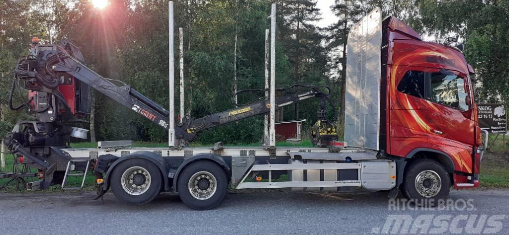 Volvo FH16 650HK Nybesiktad Kamioni za drva