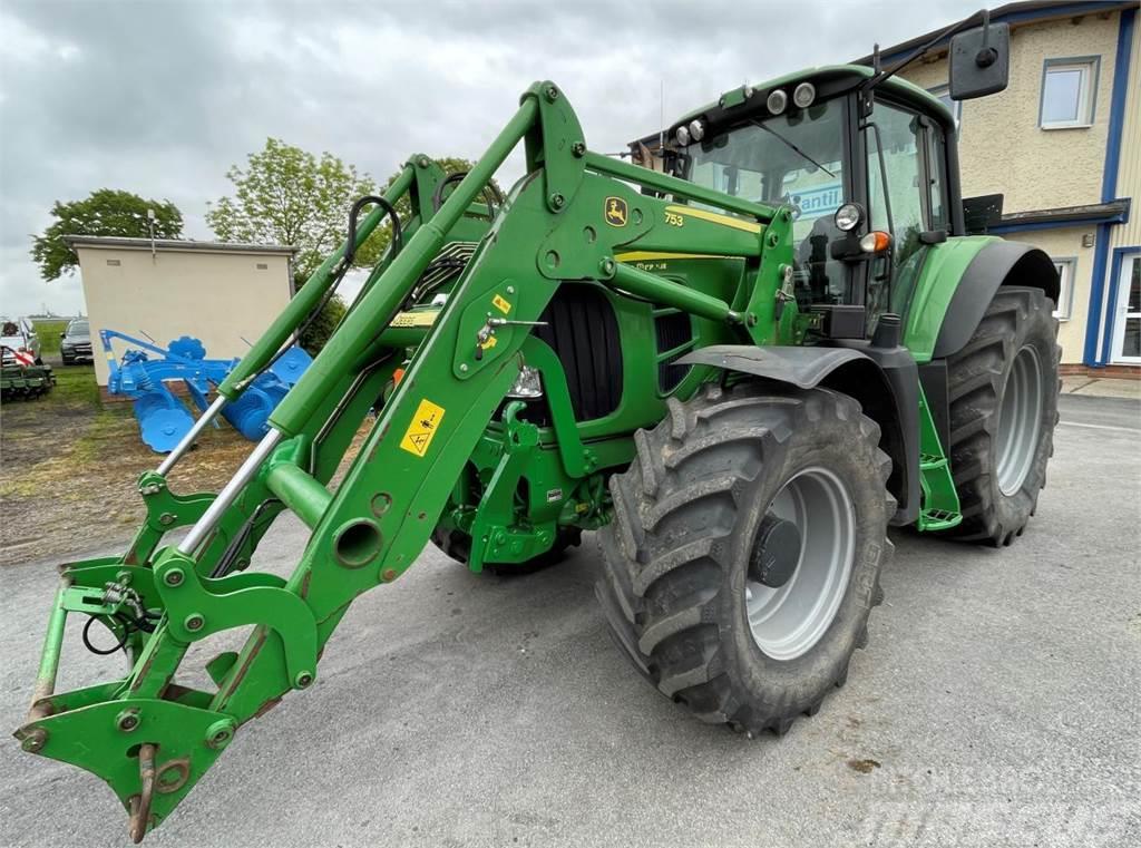 John Deere 7430 Premium + Frontlader JD 753 Traktori
