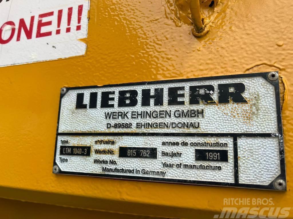 Liebherr LTM 1040 Automacara Rabljene dizalice za težak teren