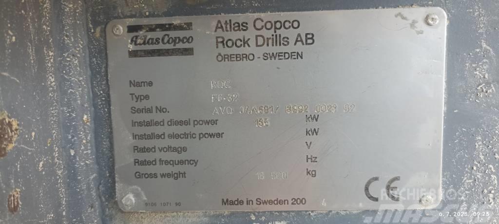 Atlas Copco F6 Svrdla za površinske bušilice