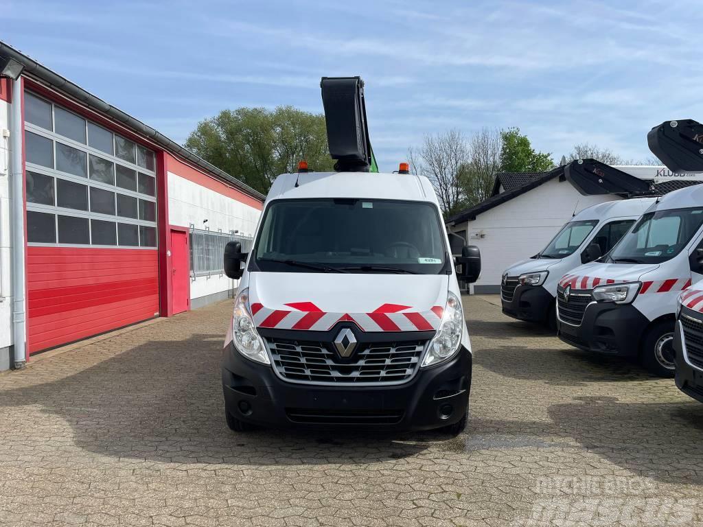Renault Master Hubarbeitsbühne KLUBB K42P Korb 200kg EURO Auto košare