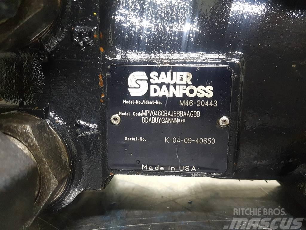 Sauer Danfoss MPV046CBAJSBBAAGBBD - M46-20443 - Drive pump Hidraulika