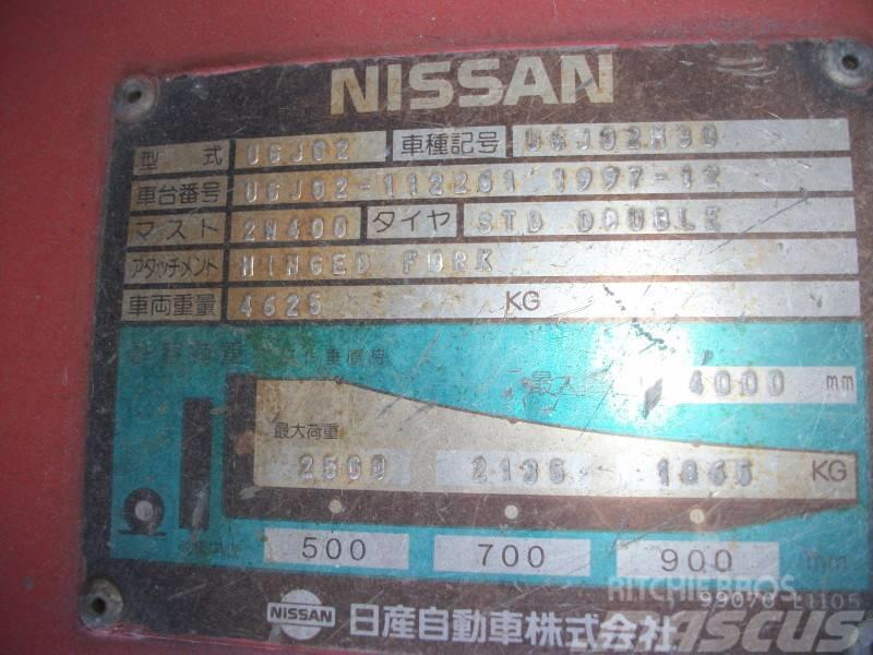 Nissan UGJ02M30 Plinski viličari