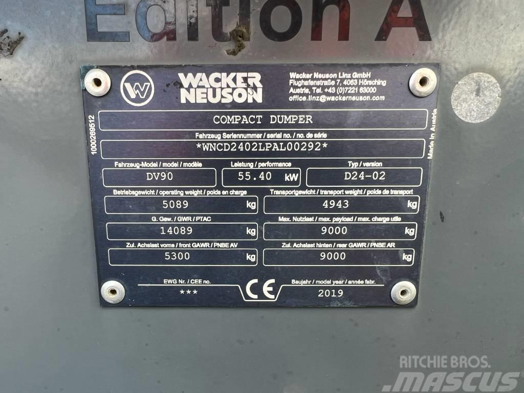 Wacker Neuson DV 90 Demperi za gradilišta
