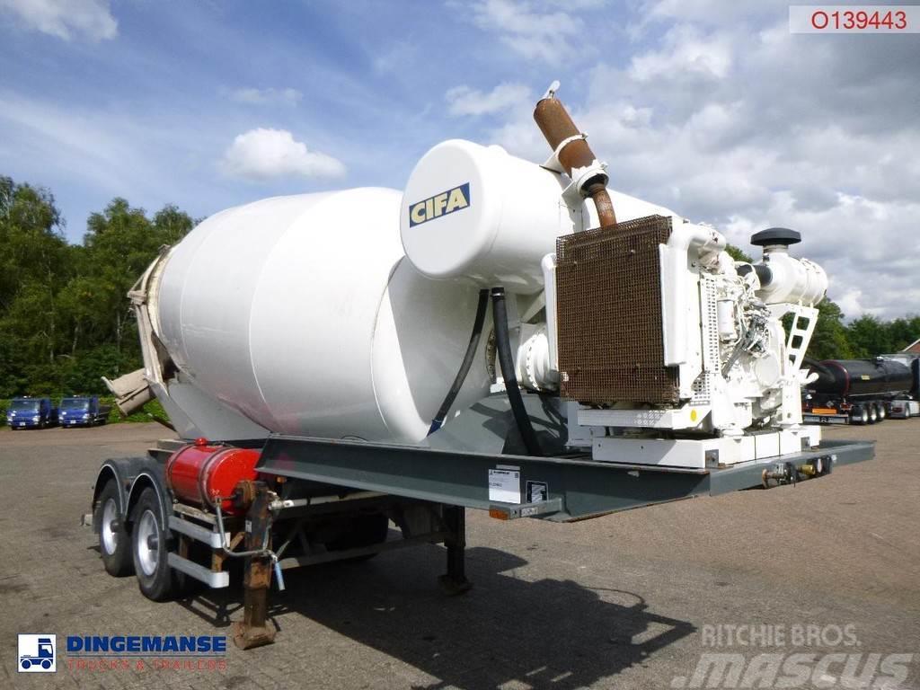 MOL Cifa mixer trailer 12 m3 Kamioni mikseri za beton
