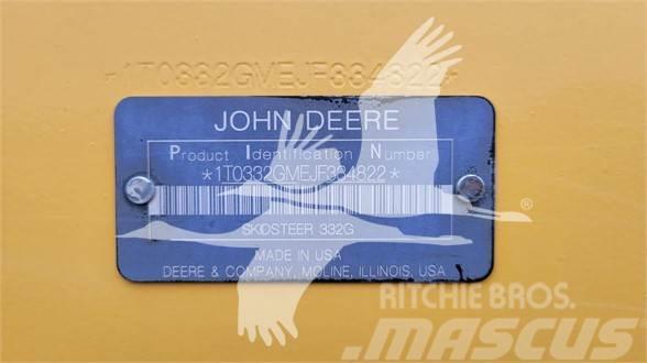 John Deere 332G Skid steer mini utovarivači