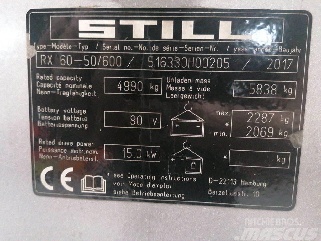 Still RX60-50/600 Električni viličari