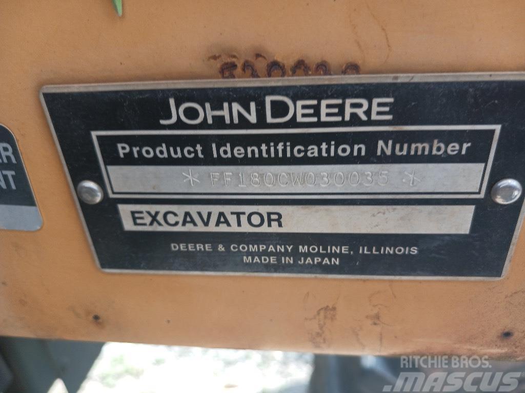 John Deere 180 C Bageri na kotačima