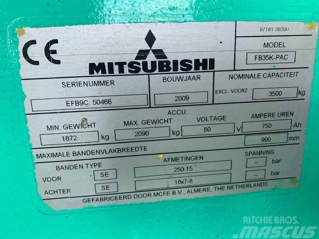 Mitsubishi FB35K-PAC Električni viličari