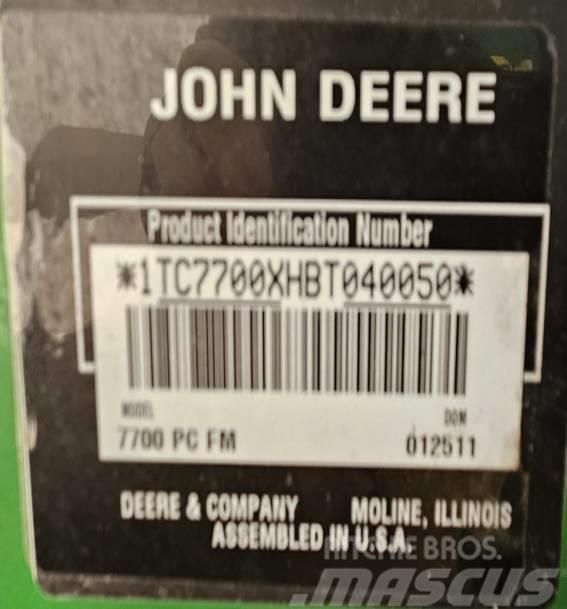 John Deere 7700 Kosilice za otvoren prostor