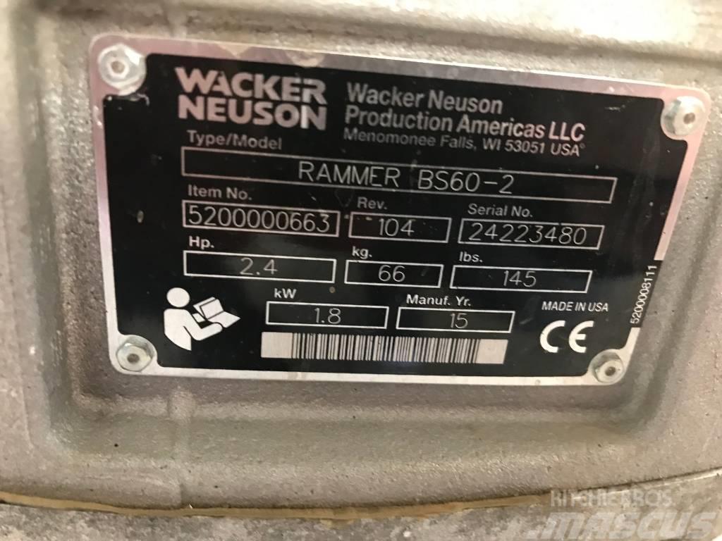 Wacker Neuson BS60-2 Vibro nabijači