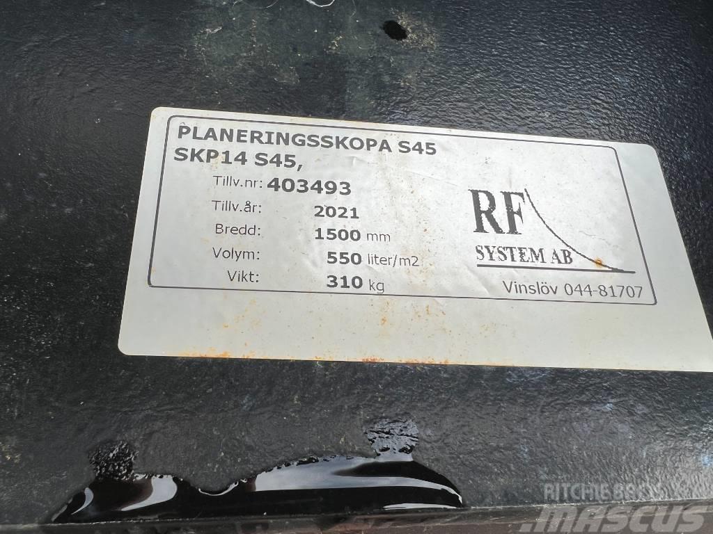  Övrigt Lastning och Gräv RF Skoppaket S45 Utovarni rovokopači