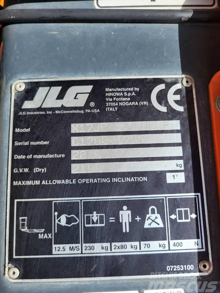JLG X17 J Plus Zglobne podizne platforme