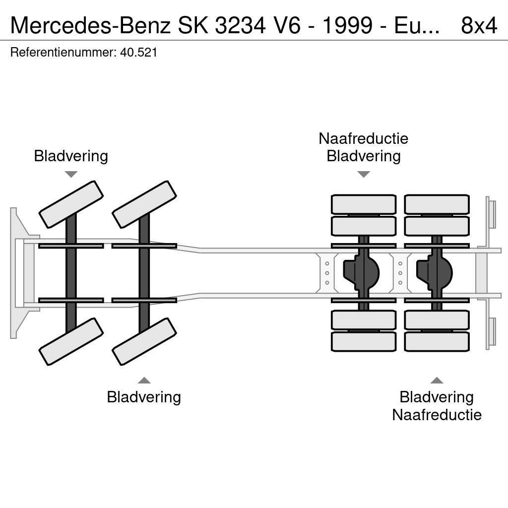 Mercedes-Benz SK 3234 V6 - 1999 - Euro 2 - Big Axles - Full stee Kamioni-šasije