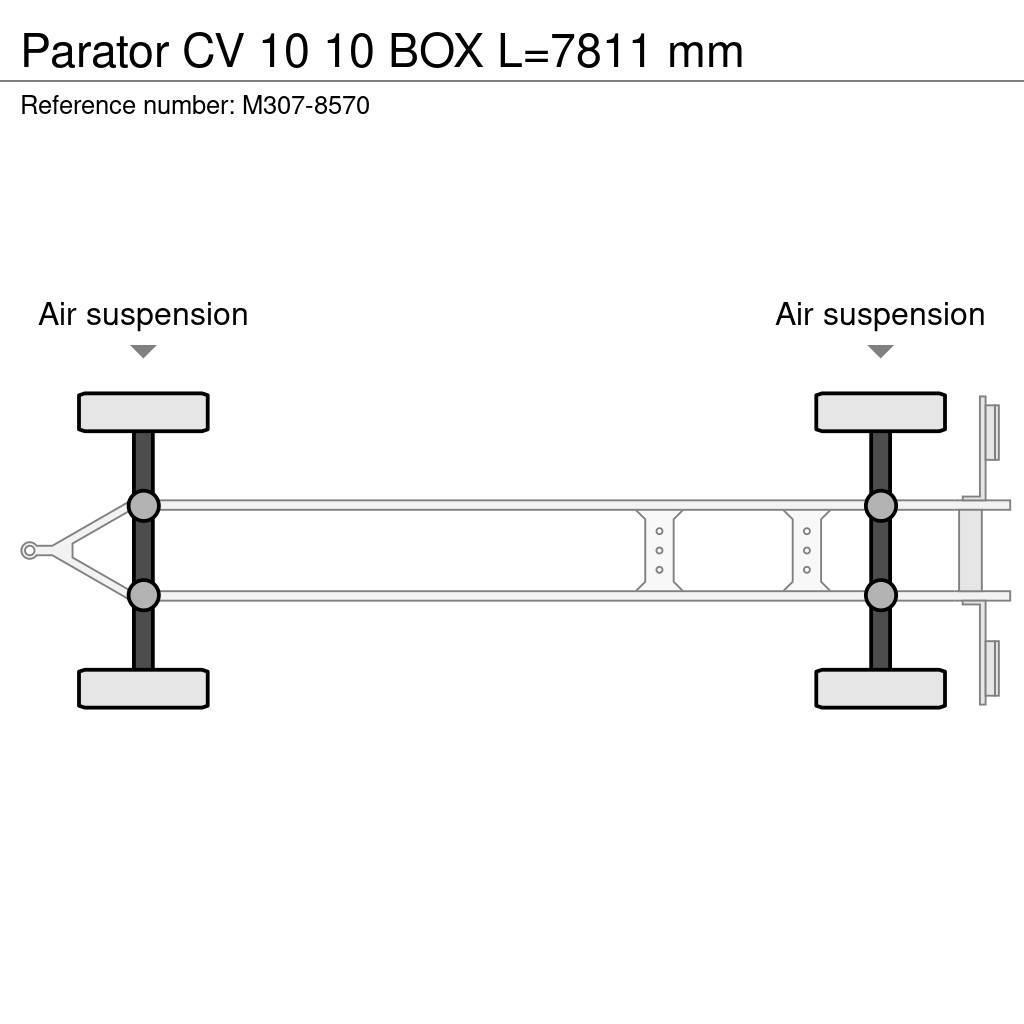 Parator CV 10 10 BOX L=7811 mm Kontejnerske prikolice