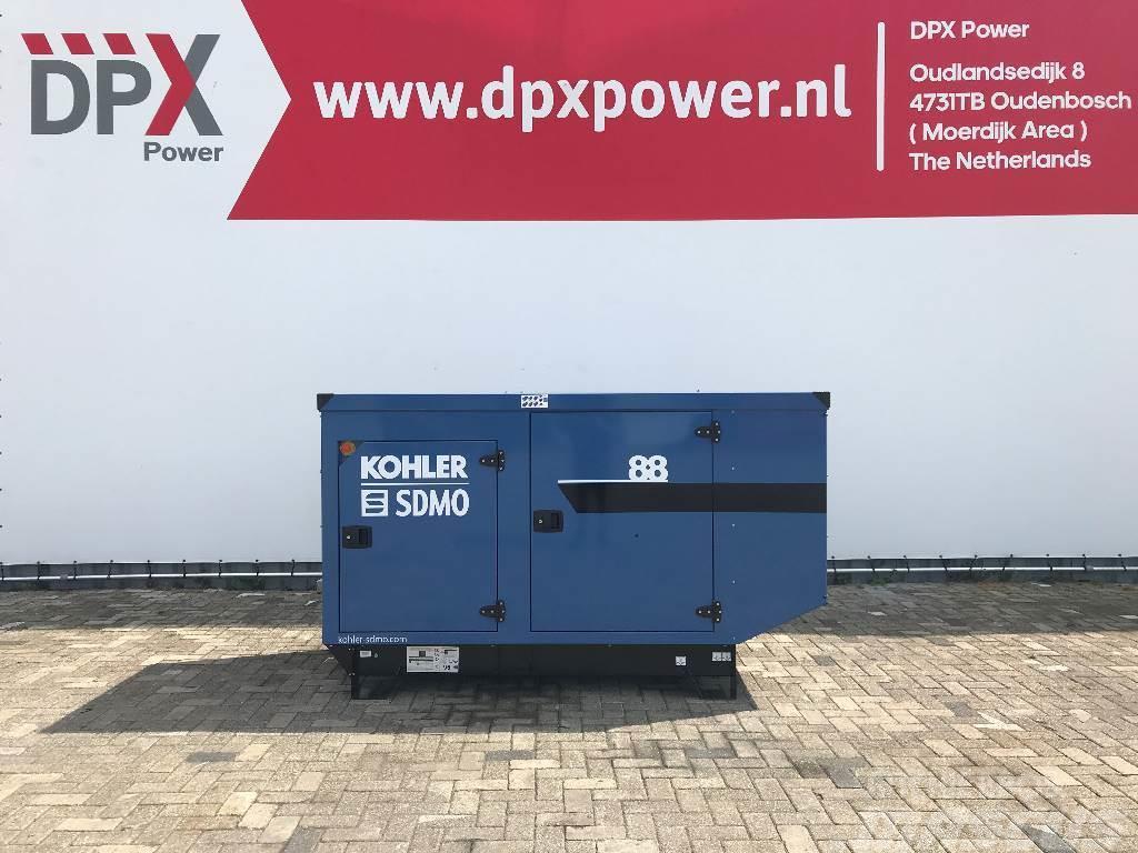 Sdmo J88 - 88 kVA Generator - DPX-17105 Dizel agregati