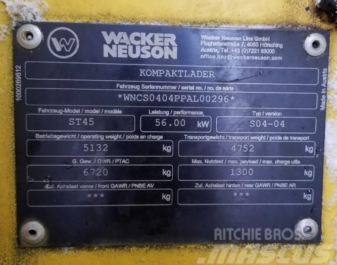 Wacker Neuson ST45 Utovarivači gusjeničari