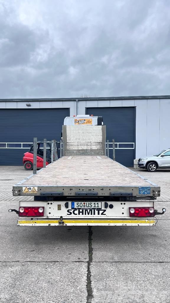 Schmitz Cargobull Plattform / Offener Sattel / Pritsche SPL 24 Poluprikolice sa otvorenim sandukom