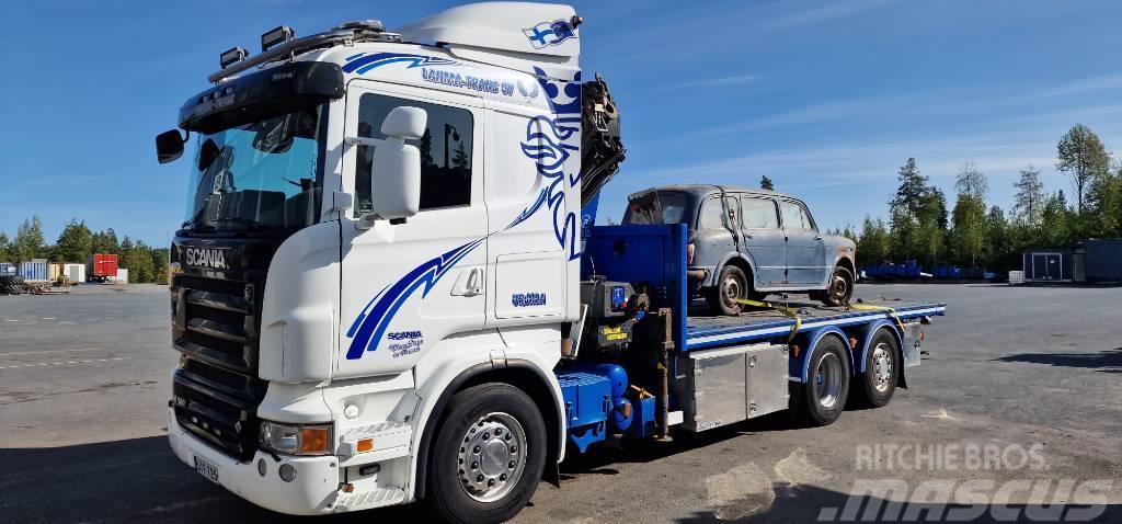 Scania R500 Demontažnii kamioni za podizanje kabela