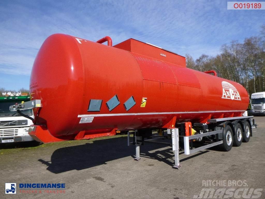 Cobo Bitumen tank inox 34 m3 / 1 comp Tanker poluprikolice