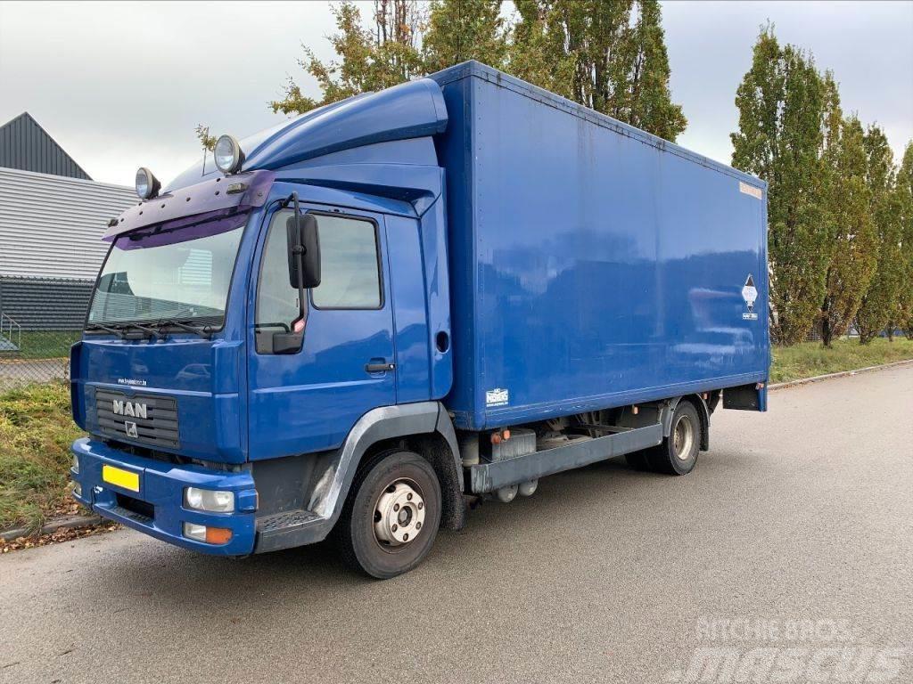 MAN LE 12.220 / LOW KM / BELGIUM TRUCK !! Sanduk kamioni