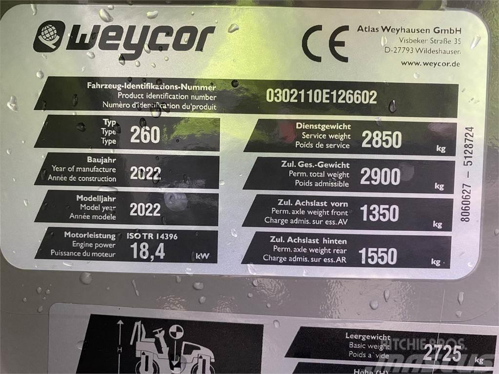Weycor AW260 Valjci