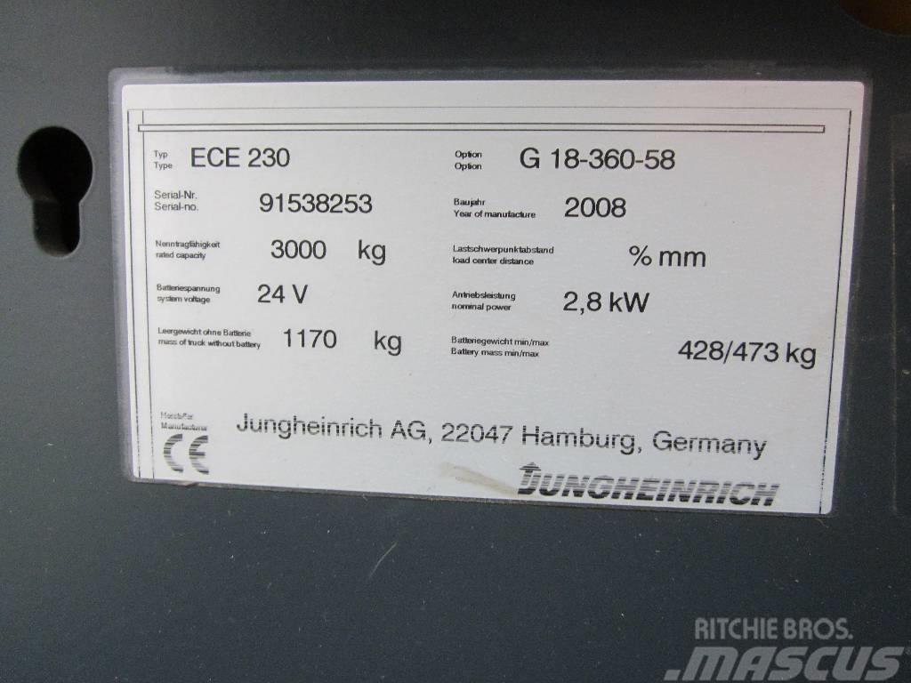 Jungheinrich ECE230 Električni viličari