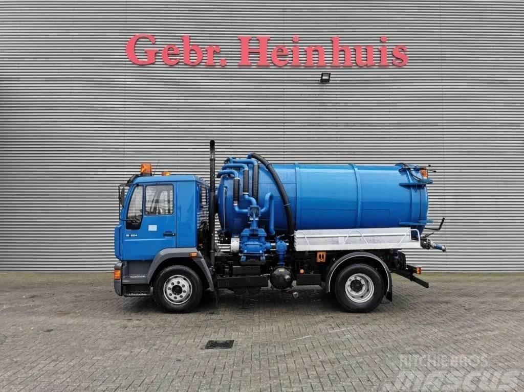 MAN 15.224 4x2 Leistikow S8000F 8000 Liter German Truc Kombiji / vakuumski kamioni