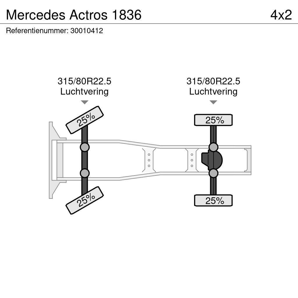 Mercedes-Benz Actros 1836 Traktorske jedinice