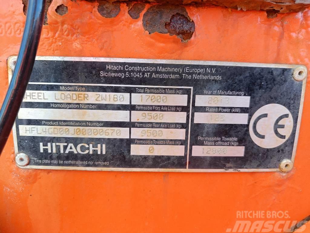Hitachi ZW 180 Utovarivači na kotačima