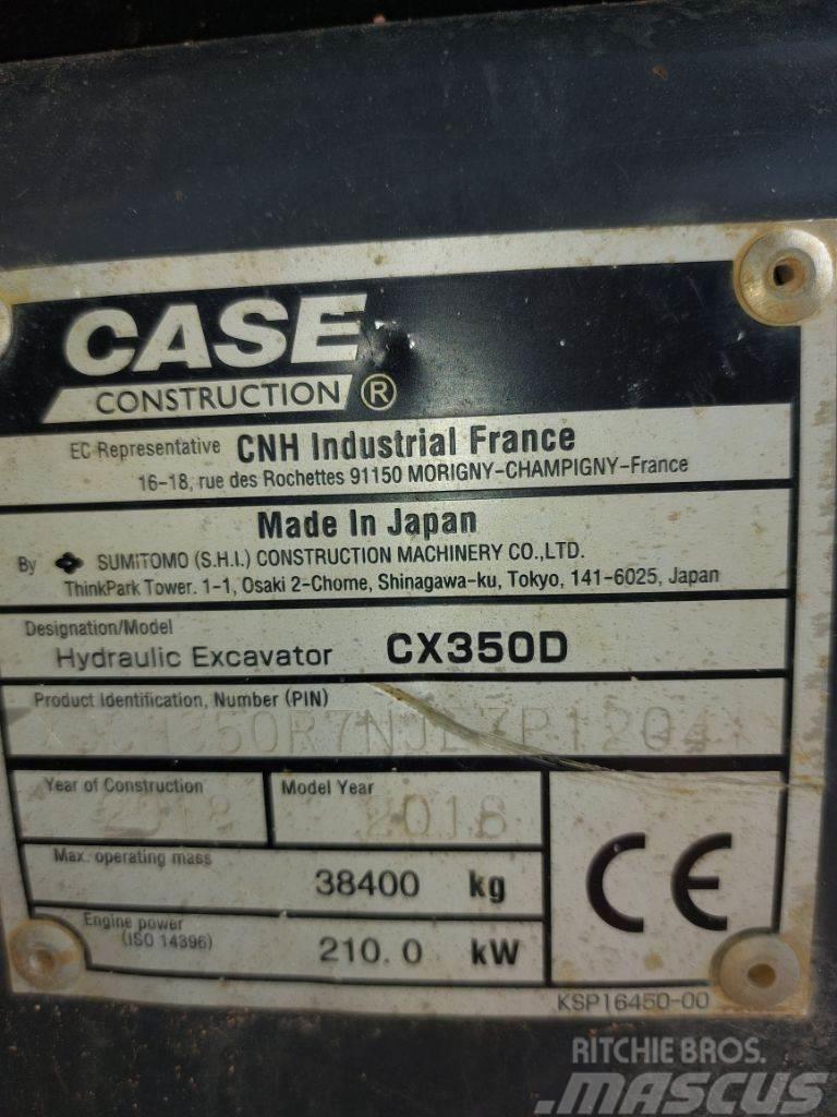 CASE CX 350 D Bageri gusjeničari