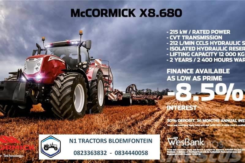 McCormick PROMO - McCormick X8.680 (215kW) Traktori
