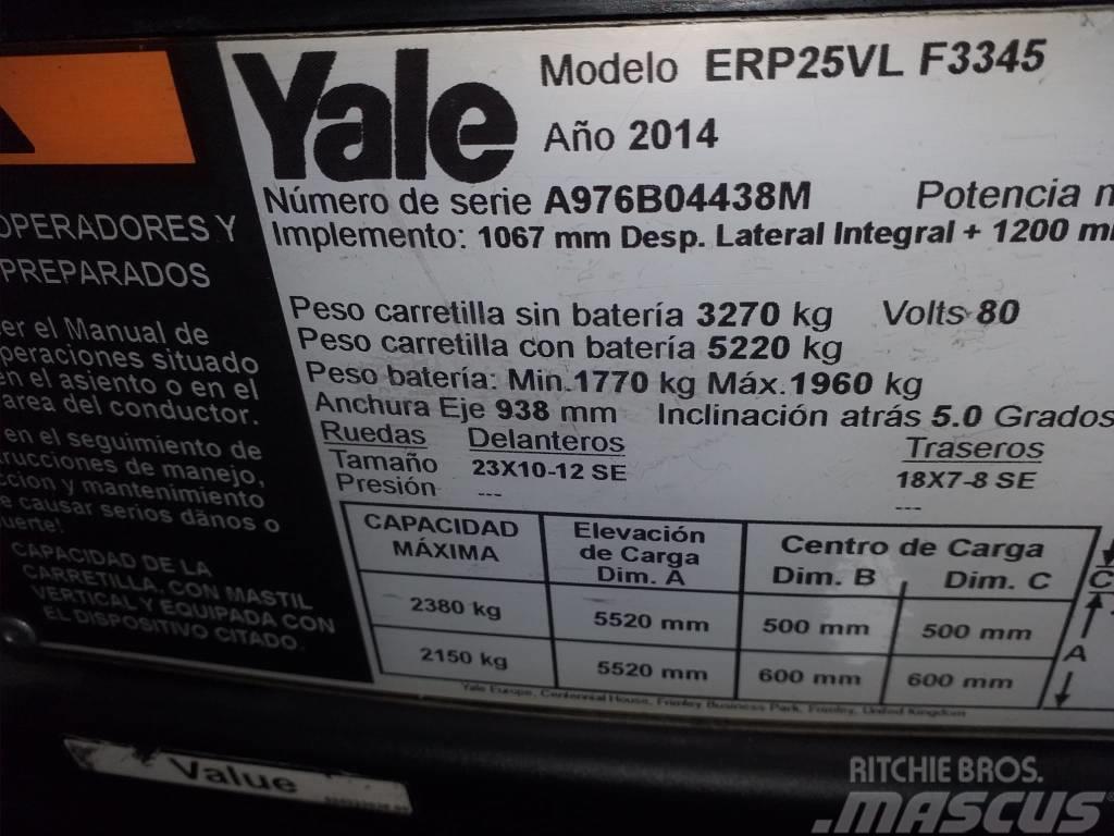 Yale ERP25VL Električni viličari