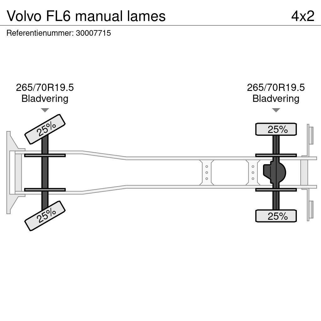 Volvo FL6 manual lames Kamioni-šasije